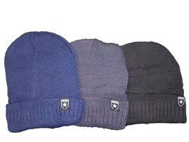 Buy 2 Get 1 Free Authentic Acrylic B EAN Ie Warm Winter Knit Cap For Men &amp; Women - £7.98 GBP