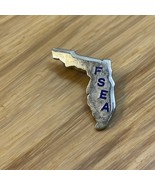 Vintage Silver Tone FSEA Florida Society of Environmental Analysis Lapel... - $185.34 MXN