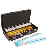 Open Box! American Mahjong Set - Ivory Tiles & Modern Pushers - Black - $85.00