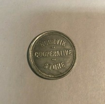 Noorvik Alaska Trade Token Coin Noorvik Cooperative Store .25 Cents - £7.19 GBP