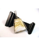 Agate Pendant Sterling Silver Wire Wrapped RKS536 - £39.96 GBP