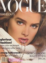 1987 Vogue Fashion Magazine December Brooke Shields Lara Nazinsky Matthew Modine - £28.84 GBP