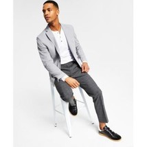 Bar III Men&#39;s Slim-Fit Solid Blazer in Silver-42L - £47.01 GBP