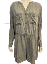 Old Navy Olive Green Long Sleeve Romper Size XL - $23.74