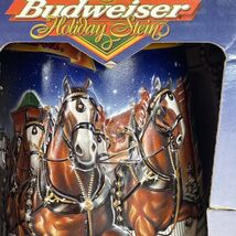 1999 Budweiser Holiday Stein Beer Mug Century Tradition 20th Anniversary... - $14.24