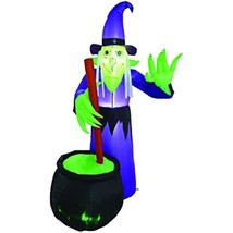New Celebrations Four Season Witch and Cauldron Inflatable 6 FT - $65.32