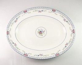 Wedgwood Porcelain Serving Dish Rosedale Pattern R4465 14&quot; Long Great Condition! - £79.12 GBP