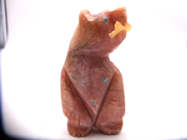 ZUNI Native American Pueblo Indian exquisite  BEAR  Joanne Cheama #jjj10... - $32.67