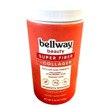 NEW Bellway Super Fiber Collagen Prebiotic Strawberry Lemonade 11.46 oz ... - £16.19 GBP