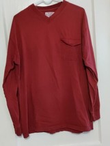 Vtg Wrangler Rugged Wear Long Sleeve Shirt Sz Large Work Chore Outdoors - £19.09 GBP