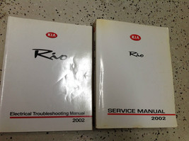2002 Kia Rio Service Workshop Repair Factory Manual With Electric Cable ... - $281.43