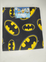 Fat Quarter Batman Logo Superhero DC Comics Cotton Fabric Dark Knight Fabric - £5.52 GBP