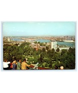 Vintage Rotterdam Holland Euromast Tower City Aerial View Postcard - $130.47 MXN