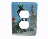 3d Rose Jose Monument at Parque Marti in Cienfuegos 2 Plug 3.5 x 5 Inches - $9.79