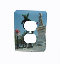 3d Rose Jose Monument at Parque Marti in Cienfuegos 2 Plug 3.5 x 5 Inches - $9.79