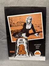 The Tall Women Press Book Kit Movie Poster 1966 KG Anne Baxter Maria Per... - £197.11 GBP