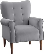 Lexicon Braylee Accent Chair, Dark Gray - £221.82 GBP