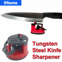 New Amazing Suction Knife Sharpener Manual Sharp Chef Kitchen Damascus Knives - £12.05 GBP