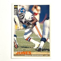 James Jones 1995 Upper Deck Collector&#39;s Choice Denver Broncos U187 NFL - $1.97