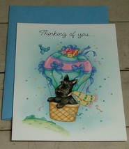 Nice NEVER USED Vintage Thinking Of You Greeting Card, GREAT CONDITION - £1.54 GBP