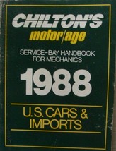 Chilton&#39;s Motor: Age Service Bay Handbook for Mechanics 1988 [Paperback] Turner - $4.61