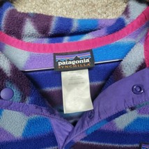 Patagonia Synchilla Womens Snap T Fleece Jacket XL Southwest Aztec Pullover  - £144.96 GBP