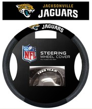 Jacksonville Jaguars Steering Wheel Cover Mesh Style CO - $857.25 MXN