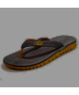  Brown &amp; Orange Men&#39;s Flip Flops Slippers Flat Sandals Beach Summer Shoes  - $130.19 MXN