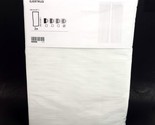 Ikea GJERTRUD Sheer Curtains 2 Panels (1 pair) 57&quot; x 98&quot; Textured White ... - £21.41 GBP