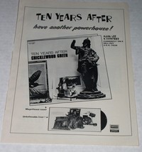 Ten Years After Cash Box Magazine Photo Vintage 1970 Cricklewood Green D... - £15.65 GBP