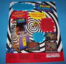 Point Blank Arcade FLYER Original 1994 NOS Video Game Promo Art Vintage ... - £12.35 GBP