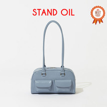 [STAND OIL] Chubby bag Sky Blue Korean Brand Women&#39;s Bag Korean Brend - £123.10 GBP