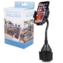 Universal 360 Adjustable Phone Mount Car Cup Holder Stand Cradle For Cel... - £17.57 GBP