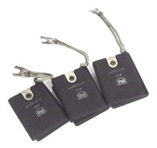 LOT OF 3 NEW NATIONAL 61002199 401 CARBON MOTOR BRUSHES 2.0&quot;X1.5&quot;X5&quot; 2.0&quot;X1 - £41.39 GBP