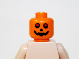 Gift Toys Red Eye Jack O Lantern Pumpkin Head DIY Minifigure Mini Action... - £5.25 GBP