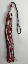 NEW Black White &amp; Red Class of 2017 Bling Charm Graduation Tassel 9&quot; Jostens - £5.47 GBP