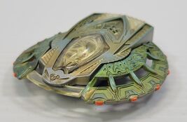 *C53) Vintage 1998 Mattel Plastic Matchbox Light and Sounds UFO - $9.89