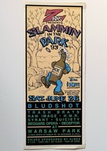 Bludshot, Trash Brats at Warsaw Park Utica Michigan 1993 Mark Arminski P... - $59.44