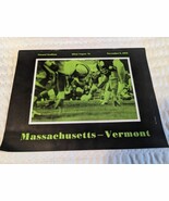 University of Massachusetts Alumni Stadium The Vermont Game 1973 - $5.93