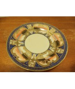 Blue &amp; Gold Handpainted Plate - $467.35 MXN