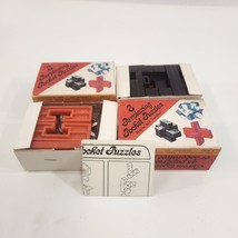 Chadwick Miller Pocket Perplexing Puzzles Lot of 2 Vtg 1971 Games 91383 - £15.12 GBP