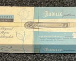 Rogers Jubilee Pattern IS Silverplate Flatware Service For 8 in Original... - $212.84