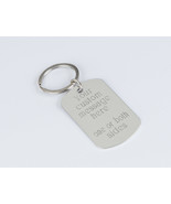 Personalized engraved keychain, Custom Keychain, Customized gift Persona... - £20.78 GBP