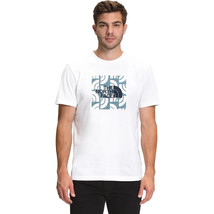 The North Face Men’s Boxed In Graphic T-shirt in White/Goblin Blue-2XL - £17.57 GBP