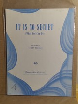 Sheet Music It Is No Secret What God Can Do by Stuart Hamblen - £8.04 GBP