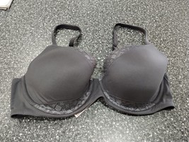 Body by Victoria Secret Br Women 36D Gray Lined Demi Cup Underwired - £13.25 GBP