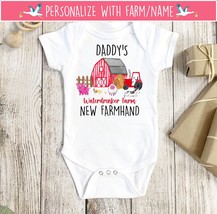 Farm Onesie®, Farmer Onesie®, Tractor Onesie®, Tractor Baby Gift, Farmer Baby Gi - $18.90