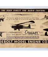 1974 DeBolt Radio Control Model Supply Advertisement Airplane Kits DWQQ13 - $371.04 MXN