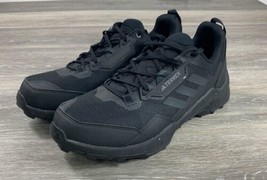 New Adidas Men’s Size 12 Terrex AX4 Wide Triple Black Hiking Shoes GW6900 - £55.17 GBP