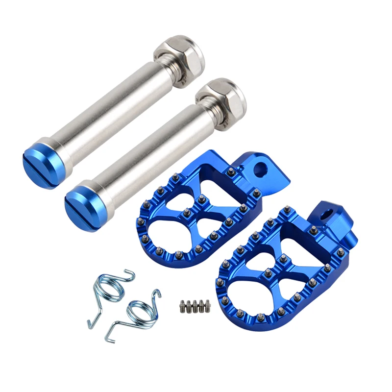 Foot Pegs Pedals Footrests Footpegs Pins For YAMAHA YZ250 YZ125 1998-201... - $28.48+